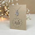 Protea Pendant & Chain - Card 223