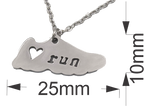Run Pendant and Chain - Card 559