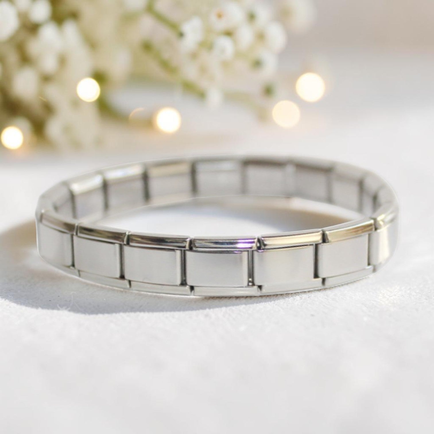 9mm Shiny Italian Charm Starter Bracelet