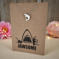 Shark Pendant & Chain - Card 416