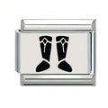 9mm Laser Engraved Charm - Armour Of God - Shoes of Peace