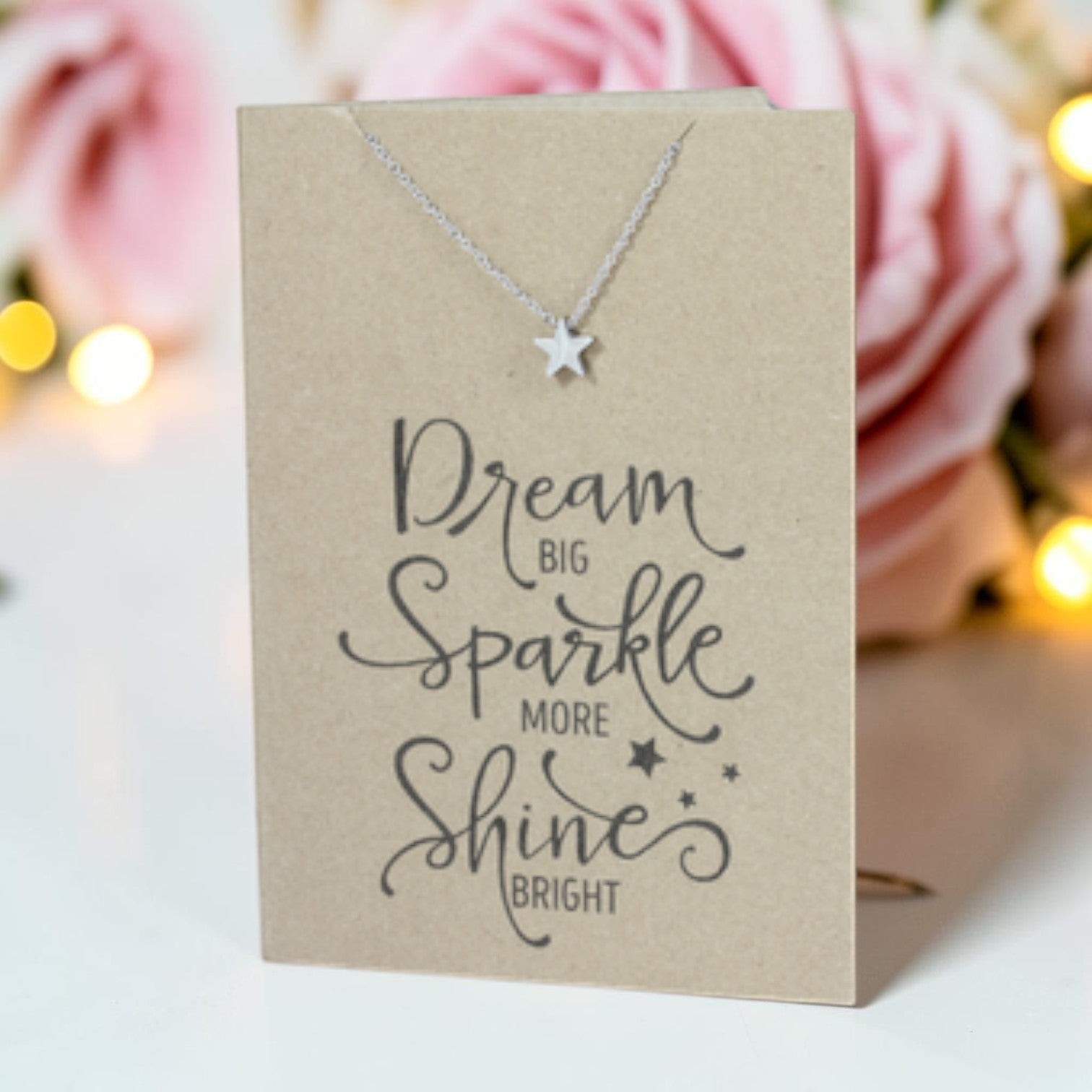 Star Pendant & Chain - Card 248