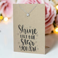 Star Pendant & Chain - Card 249