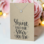 Star Pendant & Chain - Card 249