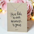 Star Pendant & Chain - Card 253