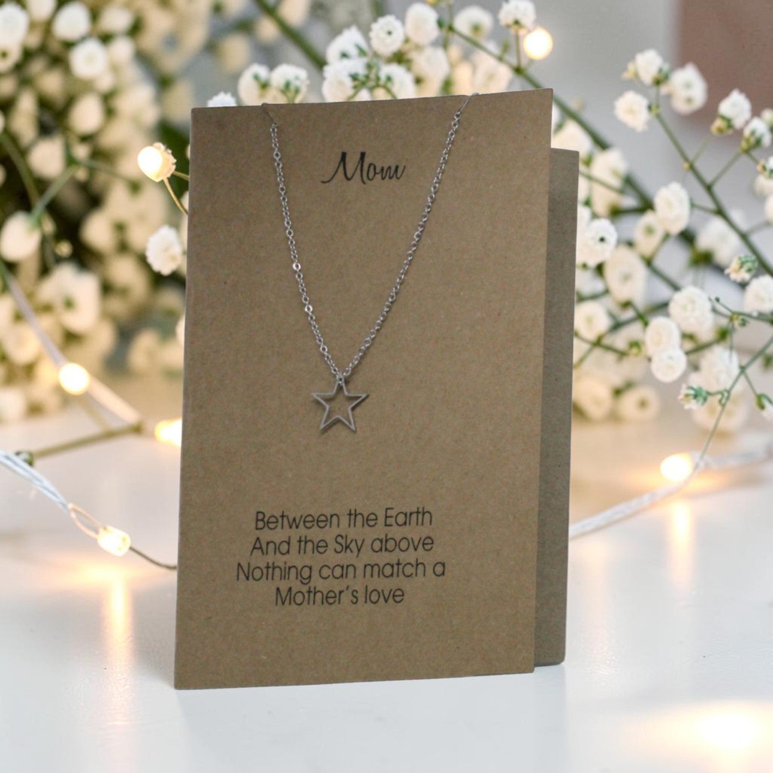 Star Pendant & Chain - Card 35