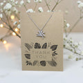 Strelitzia Pendant & Chain - Card 224