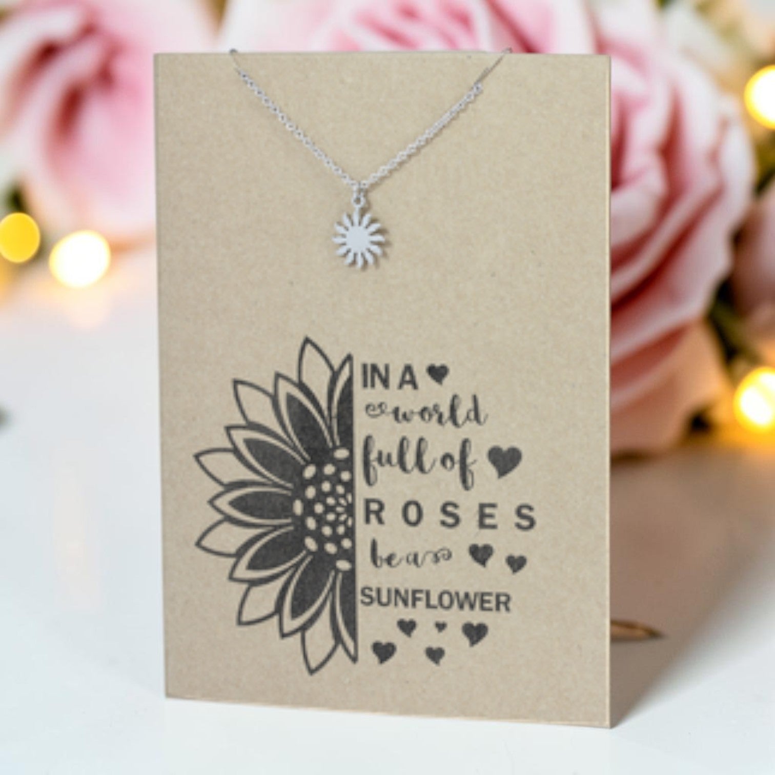 Sun Pendant & Chain - Card 271