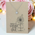 Sun Pendant & Chain - Card 273