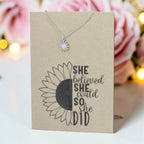 Sun Pendant & Chain - Card 277