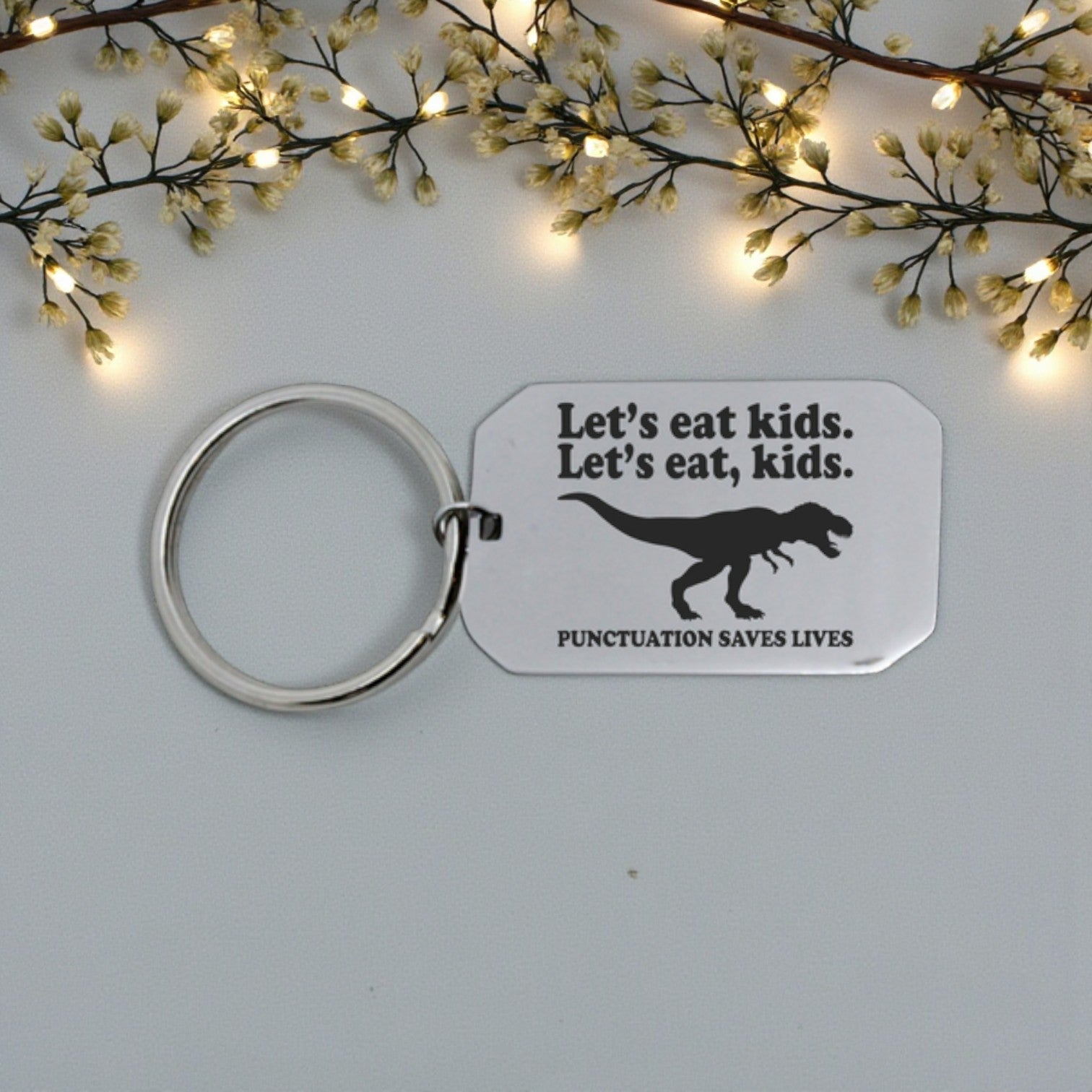Punctuation Teacher Keyring