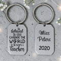 Teacher Engraved Keyring