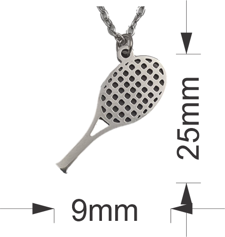 Tennis Pendant and Chain - Card 556
