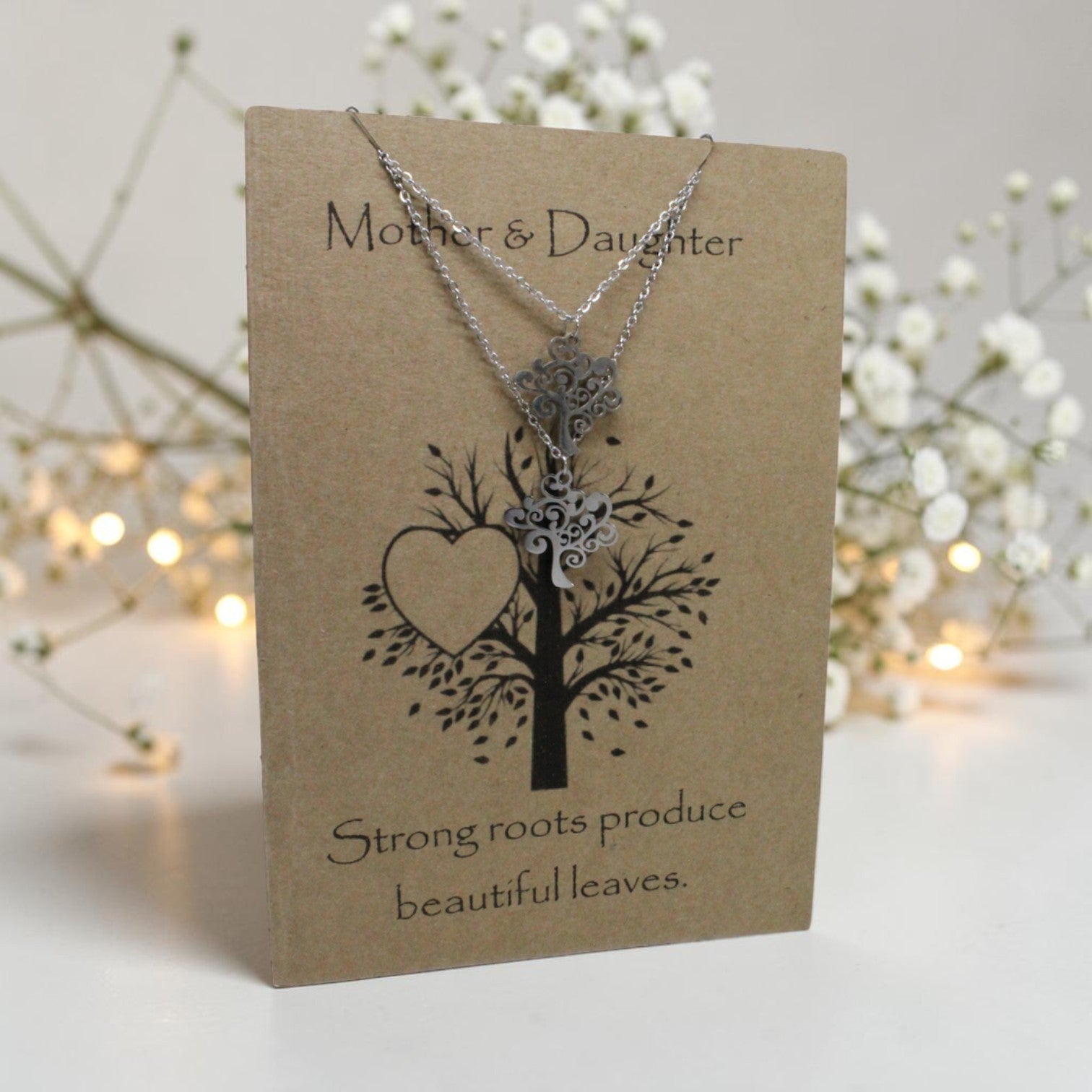 Tree Pendant & Chains (x2) - Card 6
