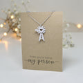 Windmill Pendant & Chain - Card 229