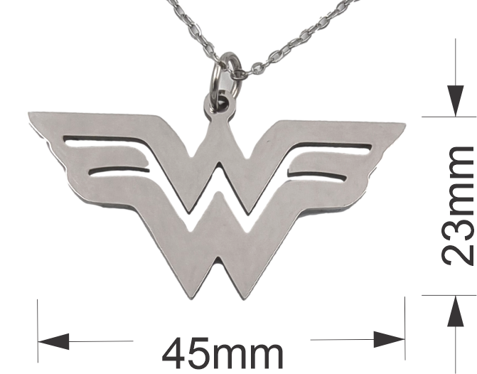Wonder Woman Pendant and Chain - Card 567