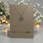 World Pendant & Chain - Card 45
