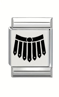 13mm Laser Engraved Charm - Armour Of God - Belt of Truth