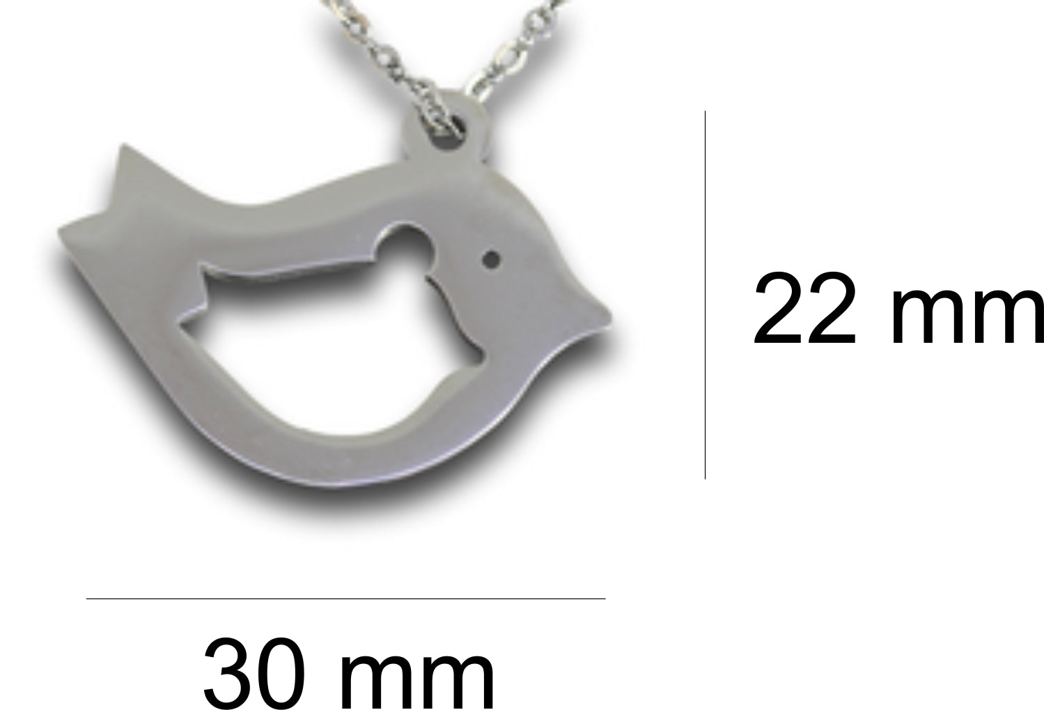 Bird Pendant & Chain (x2) - Card 10