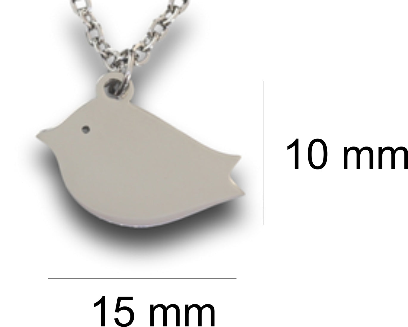 Bird Pendant & Chain (x2) - Card 10
