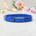 Superlink Italian Charm Bracelet - Blue