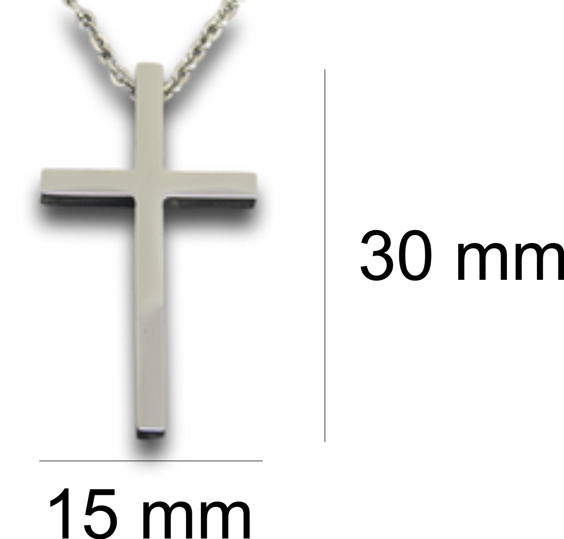 Cross Pendant & Chain - Card 19