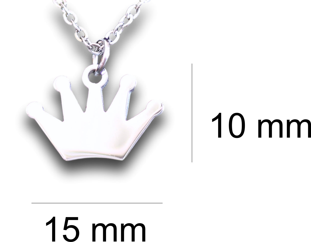 Crown Pendant & Chain - Card 286