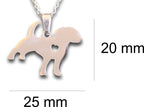 Dog Pendant & Chain - Card 189 (Click to personalize card)