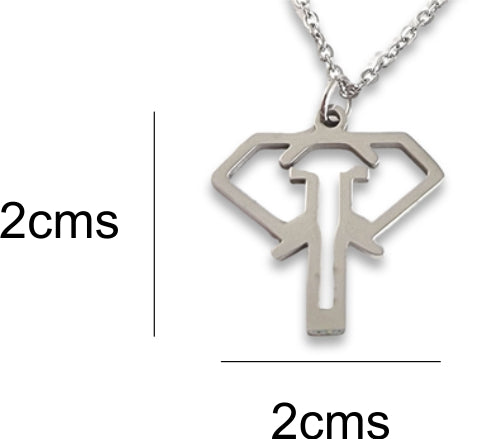 Elephant Pendant & Chain - Card 400