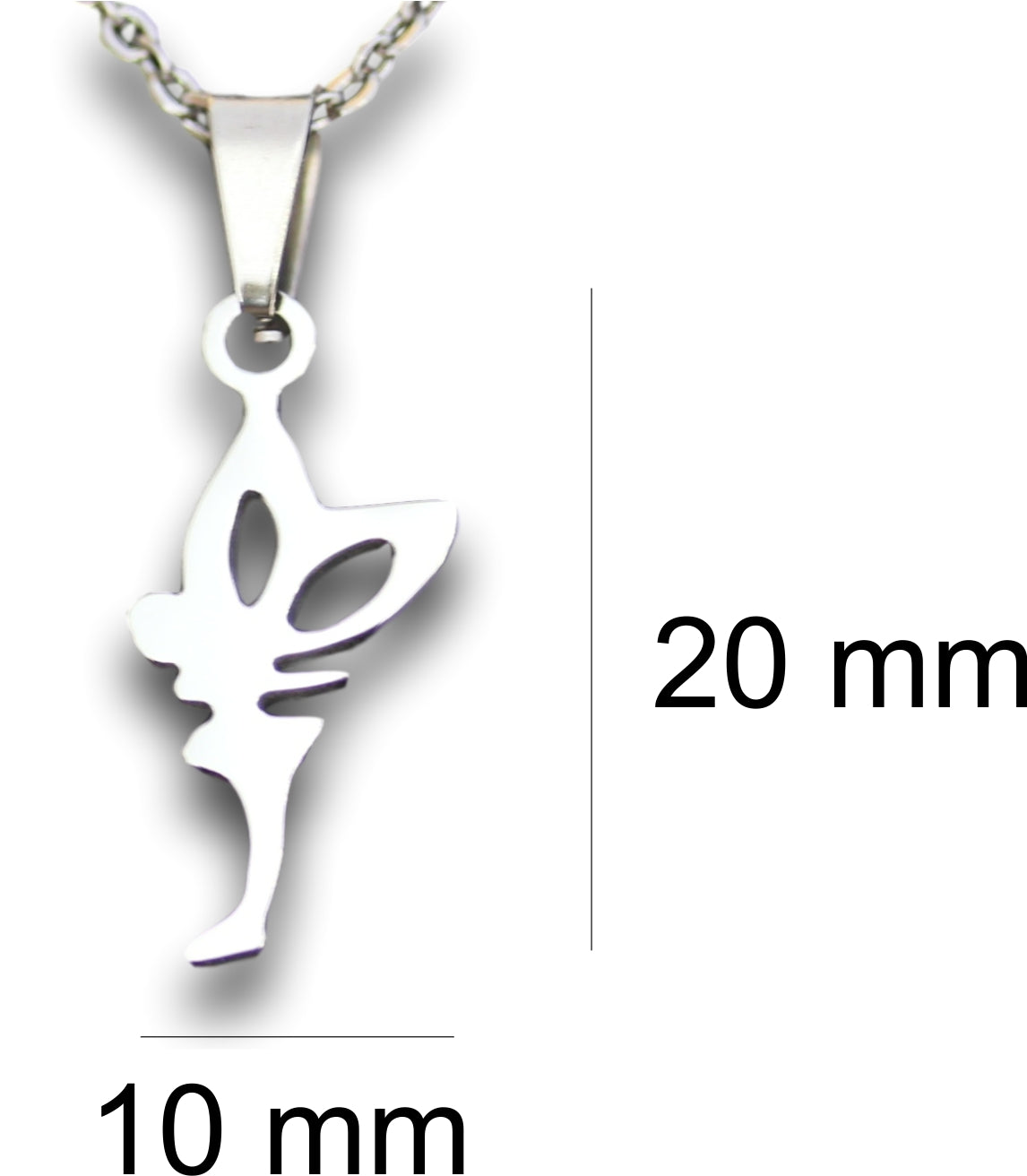 Fairy Pendant & Chain - Card 172