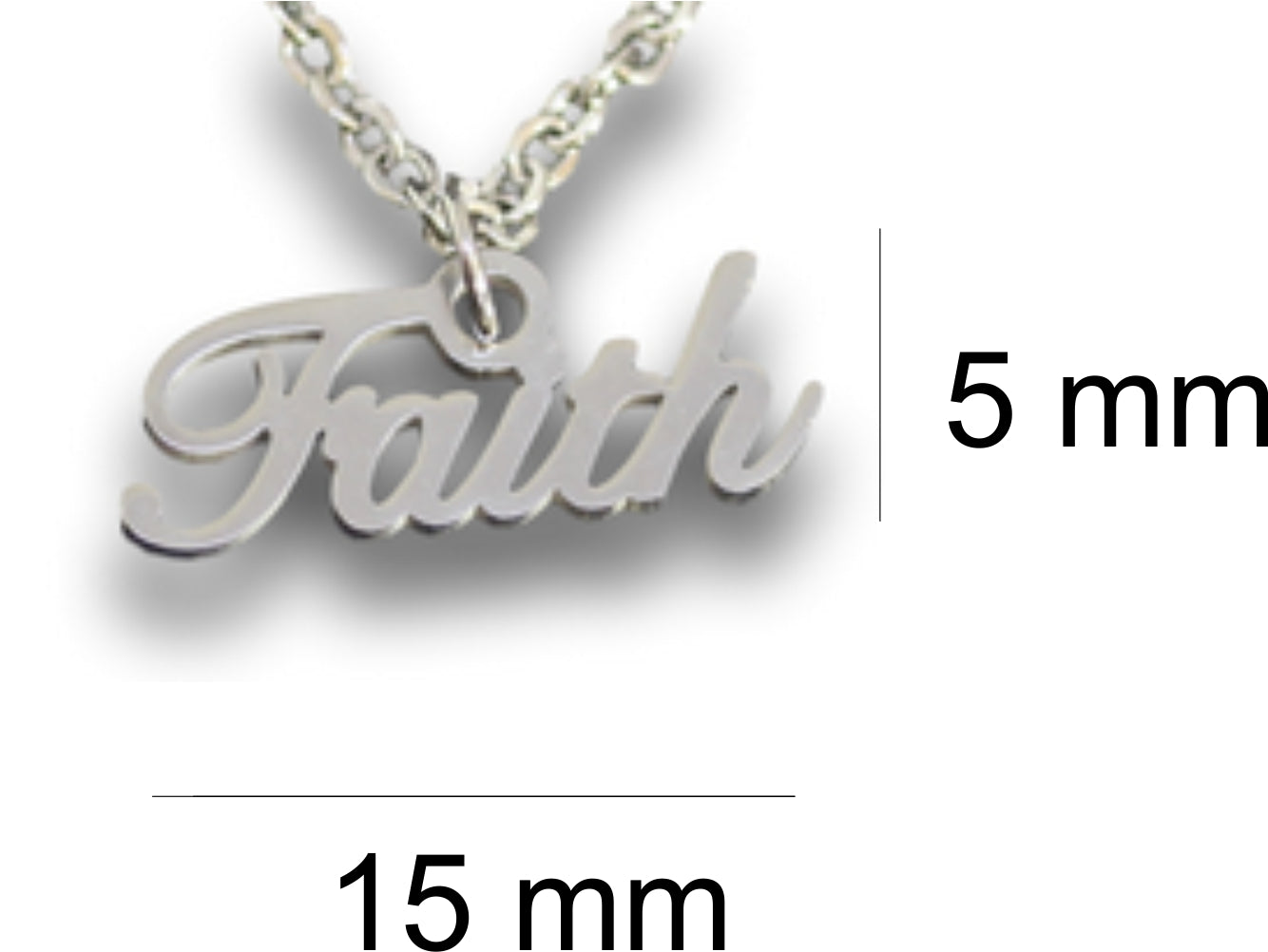 Faith Pendant & Chain - Card 74