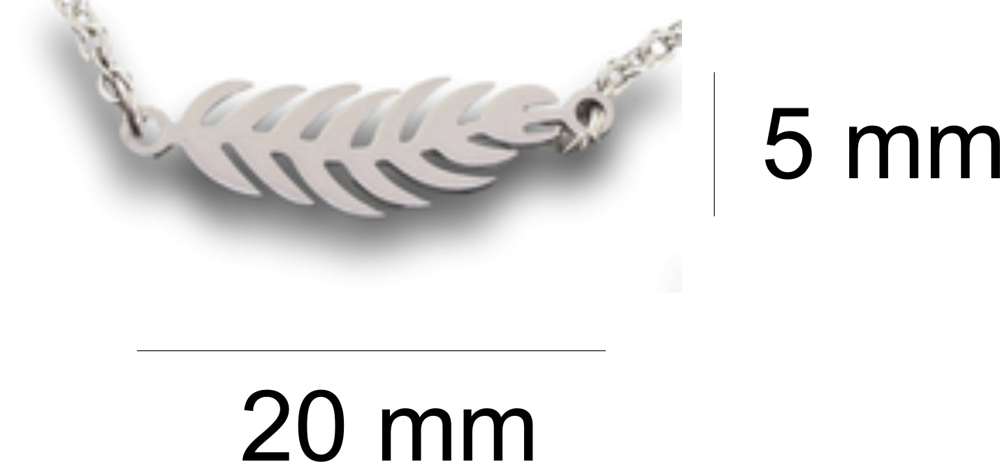 Feather Pendant & Chain - Card 52