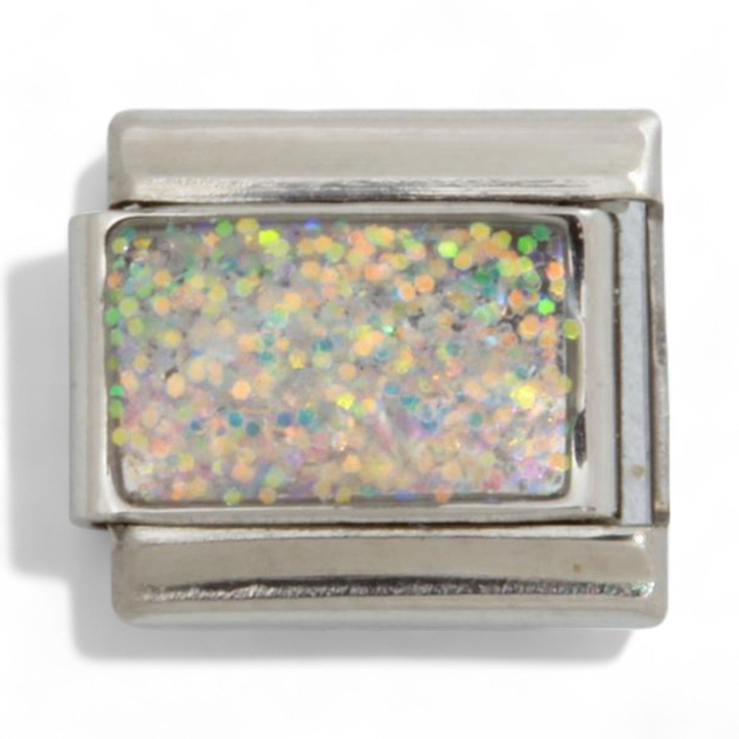 9mm Glitter Single Link