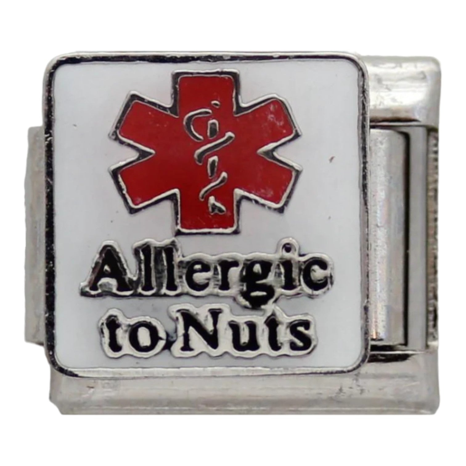 Medical Alert - Allergic to Nuts 9mm Charm