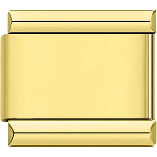 9mm Engraved Name/Word Italian charm (Gold)