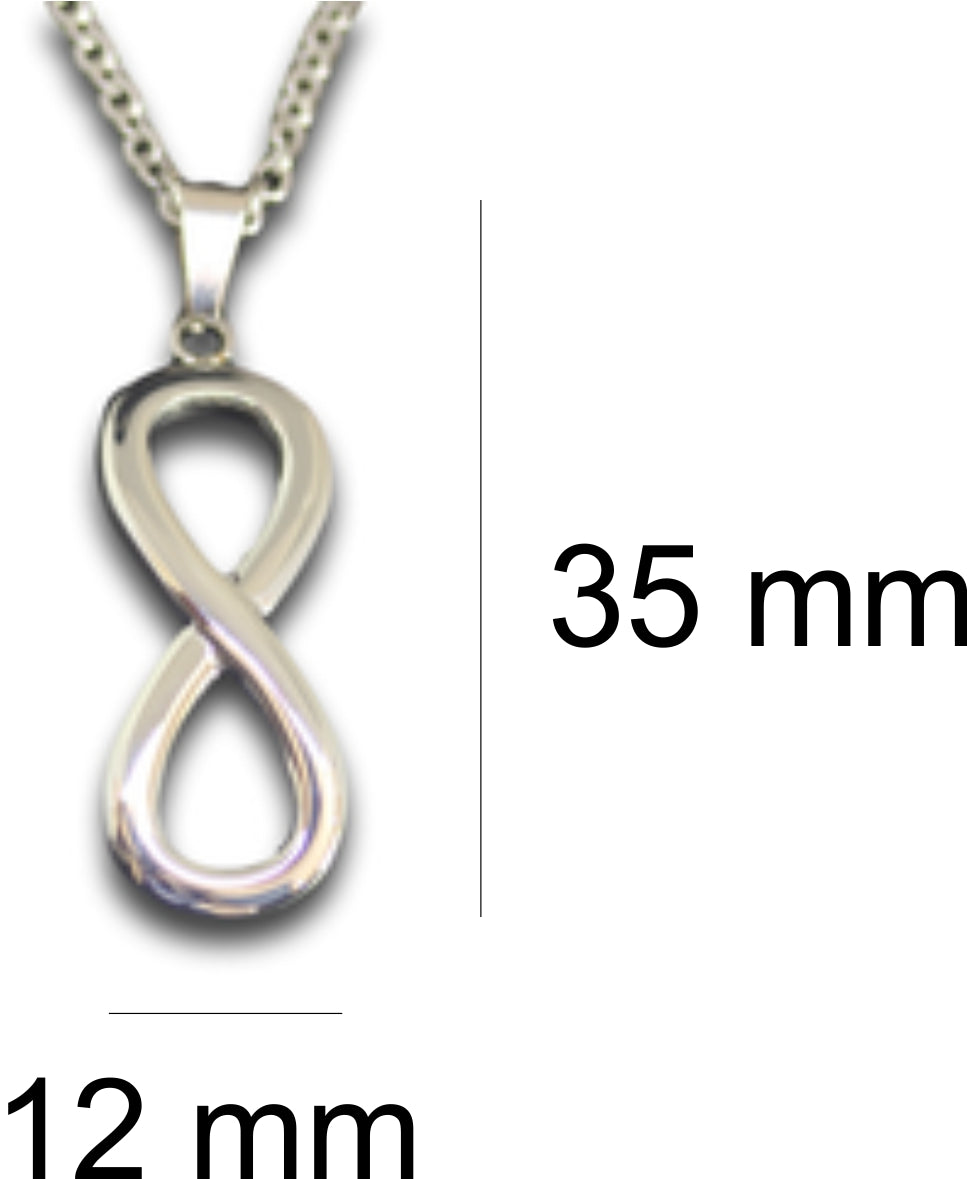 Infinity Pendant & Chain - Card 95
