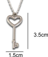 Key Pendant & Chain - Card 302