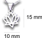 Lotus Pendant & Chain - Card 467