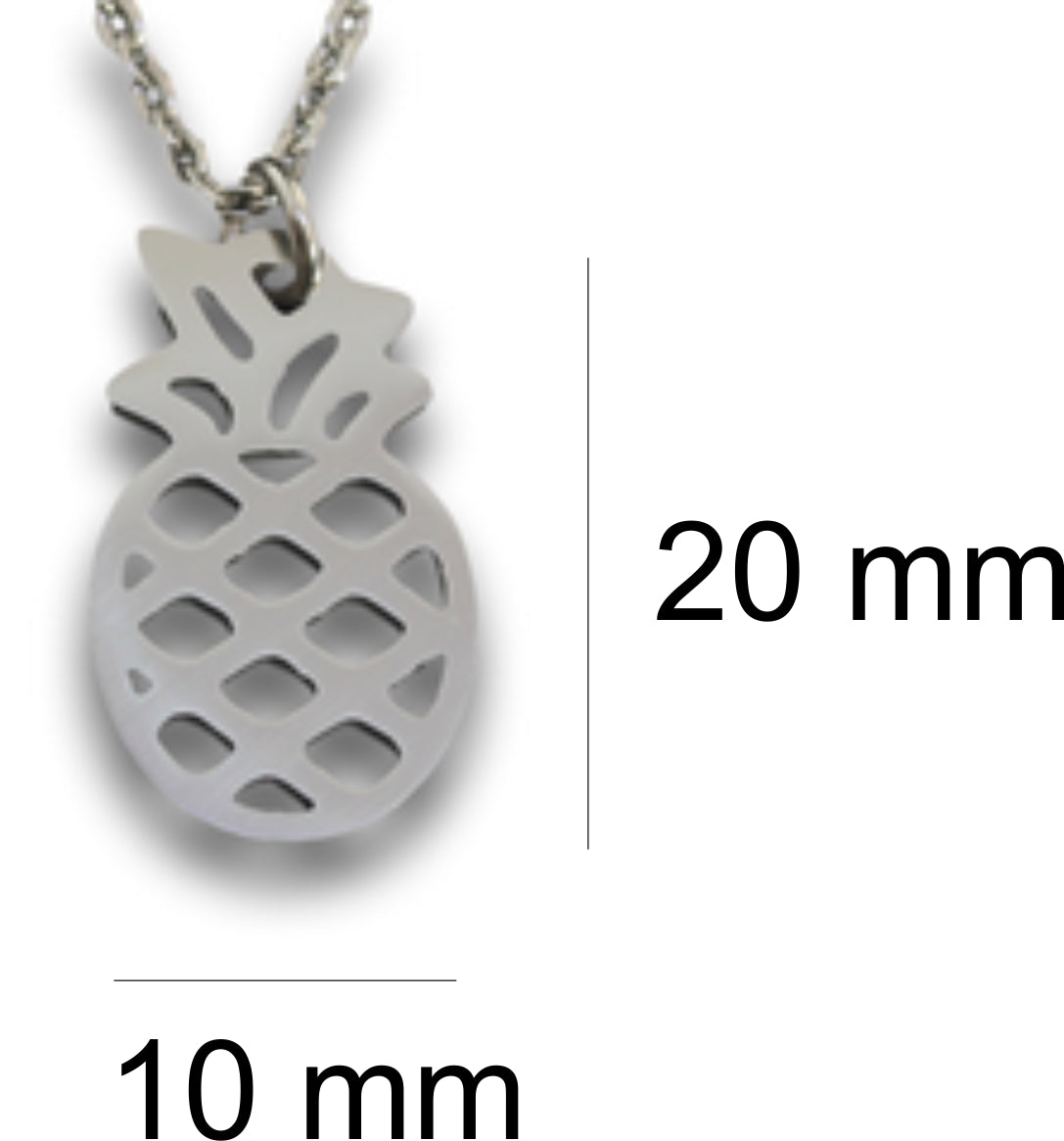 Pineapple Pendant & Chain - Card 42