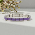 9mm Purple Italian Charm Starter Bracelet (Discontinued)