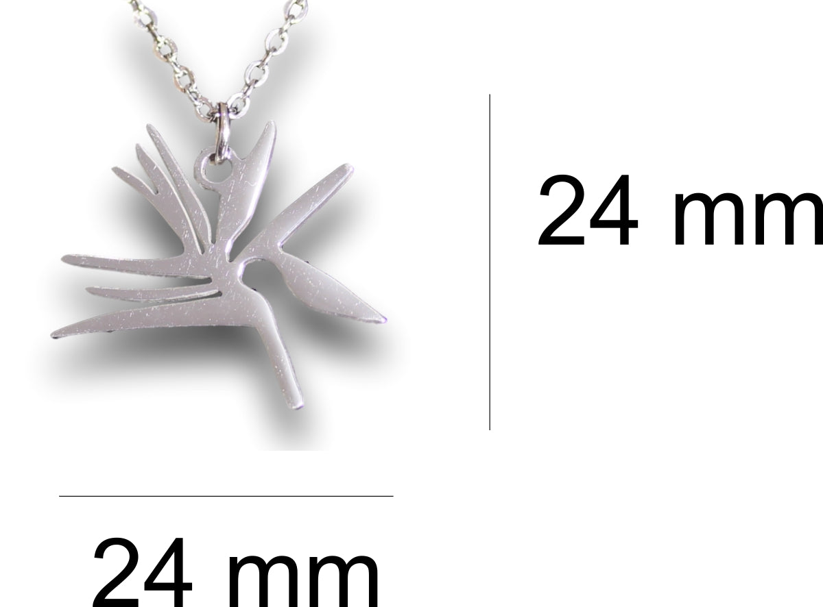Strelitzia Pendant & Chain - Card 192
