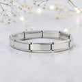9mm Superlink Italian Charm Bracelet - Shiny