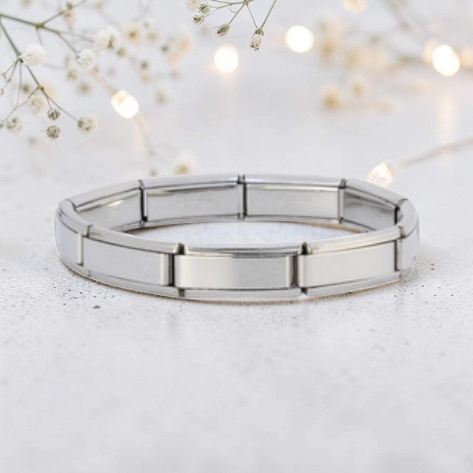 9mm Superlink Italian Charm Bracelet - Matte