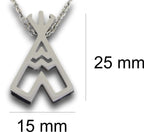 Teepee Pendant & Chain - Card 38