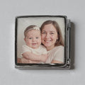 9mm Titanium Grey Photo Charm