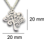 Tree Pendant & Chain - Card 31