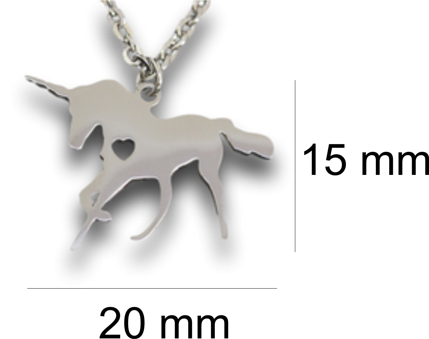 Unicorn Pendant & Chain - Card 7