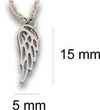 Angel Wing Pendant & Chain - Card 129