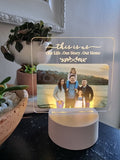 Personalized FAMILY Photo LED Night Light