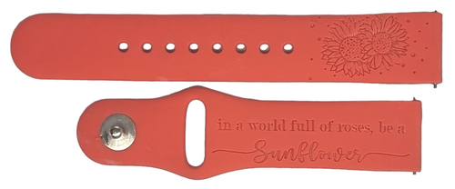 SUNFLOWERS Personalized Apple Watch Band